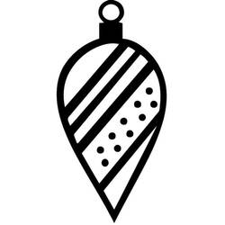 ぬりえページ: クリスマスボール (祝日とお祝い) #176224 - 無料の印刷可能なぬりえページ