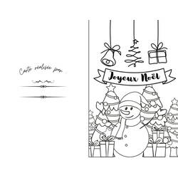 ぬりえページ: クリスマスカード (祝日とお祝い) #216937 - 無料の印刷可能なぬりえページ