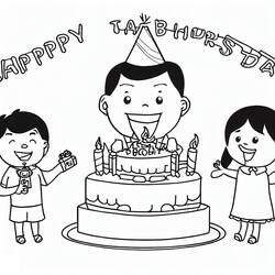 ぬりえページ: お父さんの誕生日 (祝日とお祝い) #189994 - 無料の印刷可能なぬりえページ