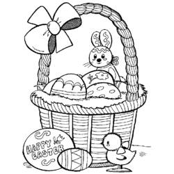 ぬりえページ: イースター (祝日とお祝い) #54347 - 無料の印刷可能なぬりえページ