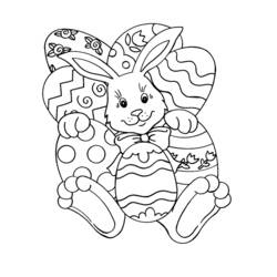 ぬりえページ: イースター (祝日とお祝い) #54352 - 無料の印刷可能なぬりえページ