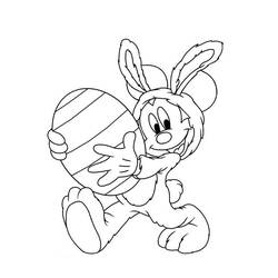 ぬりえページ: ディズニーイースター (祝日とお祝い) #200634 - 無料の印刷可能なぬりえページ