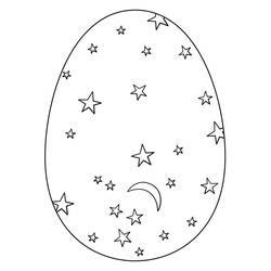ぬりえページ: イースターエッグ (祝日とお祝い) #176830 - 無料の印刷可能なぬりえページ