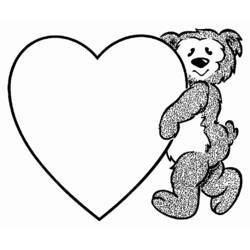 ぬりえページ: バレンタインデー (祝日とお祝い) #53996 - 無料の印刷可能なぬりえページ