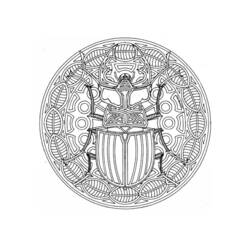 ぬりえページ: 動物のマンダラ (マンダラ) #22717 - 無料の印刷可能なぬりえページ