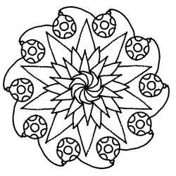 ぬりえページ: 星のマンダラ (マンダラ) #117968 - 無料の印刷可能なぬりえページ