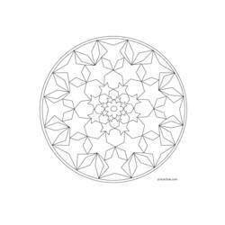ぬりえページ: 星のマンダラ (マンダラ) #117973 - 無料の印刷可能なぬりえページ