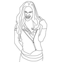 ぬりえページ: Chica Vampiro (映画とテレビ番組) #204471 - 無料の印刷可能なぬりえページ