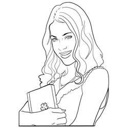 ぬりえページ: Chica Vampiro (映画とテレビ番組) #204473 - 無料の印刷可能なぬりえページ