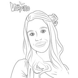 ぬりえページ: Chica Vampiro (映画とテレビ番組) #204477 - 無料の印刷可能なぬりえページ