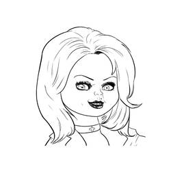 ぬりえページ: チャッキー (映画とテレビ番組) #204109 - 無料の印刷可能なぬりえページ