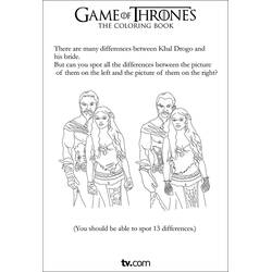 ぬりえページ: ゲーム・オブ・スローンズ (映画とテレビ番組) #151462 - 無料の印刷可能なぬりえページ