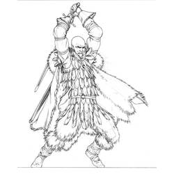 ぬりえページ: ゲーム・オブ・スローンズ (映画とテレビ番組) #151544 - 無料の印刷可能なぬりえページ