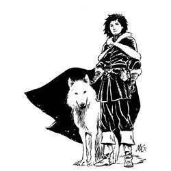 ぬりえページ: ゲーム・オブ・スローンズ (映画とテレビ番組) #151793 - 無料の印刷可能なぬりえページ