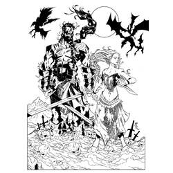 ぬりえページ: ゲーム・オブ・スローンズ (映画とテレビ番組) #151920 - 無料の印刷可能なぬりえページ