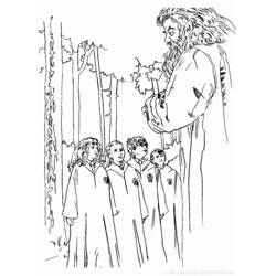 ぬりえページ: ハリー・ポッター (映画とテレビ番組) #69734 - 無料の印刷可能なぬりえページ