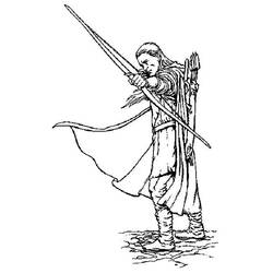 ぬりえページ: ロード・オブ・ザ・リング (映画とテレビ番組) #69915 - 無料の印刷可能なぬりえページ