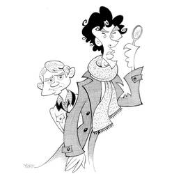 ぬりえページ: シャーロック (映画とテレビ番組) #153466 - 無料の印刷可能なぬりえページ