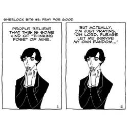 ぬりえページ: シャーロック (映画とテレビ番組) #153517 - 無料の印刷可能なぬりえページ