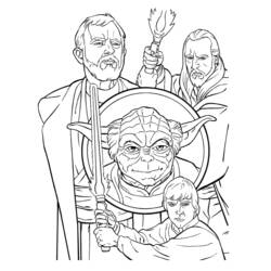 ぬりえページ: スター・ウォーズ (映画とテレビ番組) #70727 - 無料の印刷可能なぬりえページ
