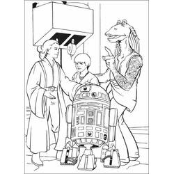 ぬりえページ: スター・ウォーズ (映画とテレビ番組) #70740 - 無料の印刷可能なぬりえページ
