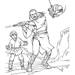 ぬりえページ: スター・ウォーズ (映画とテレビ番組) #70743 - 無料の印刷可能なぬりえページ