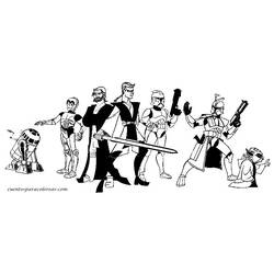 ぬりえページ: スター・ウォーズ (映画とテレビ番組) #70839 - 無料の印刷可能なぬりえページ