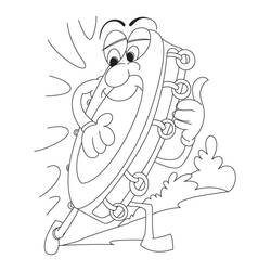 ぬりえページ: タンバリン (音楽) #176906 - 無料の印刷可能なぬりえページ