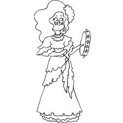 ぬりえページ: タンバリン (音楽) #176909 - 無料の印刷可能なぬりえページ