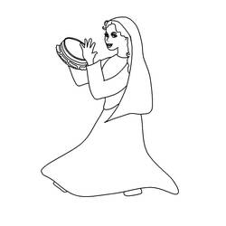 ぬりえページ: タンバリン (音楽) #176912 - 無料の印刷可能なぬりえページ