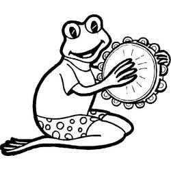 ぬりえページ: タンバリン (音楽) #176918 - 無料の印刷可能なぬりえページ