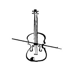 ぬりえページ: バイオリン (音楽) #176944 - 無料の印刷可能なぬりえページ