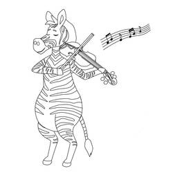 ぬりえページ: バイオリン (音楽) #176945 - 無料の印刷可能なぬりえページ