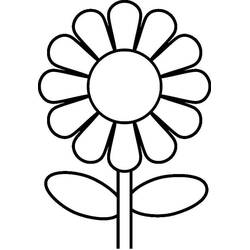 ぬりえページ: デイジー (自然と季節) #176532 - 無料の印刷可能なぬりえページ