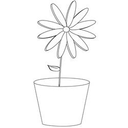 ぬりえページ: デイジー (自然と季節) #176553 - 無料の印刷可能なぬりえページ