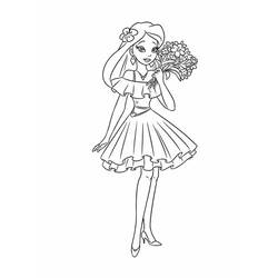 ぬりえ: 花 - 無料の印刷可能なぬりえページ