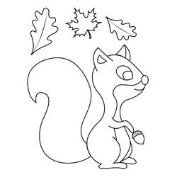 ぬりえページ: 葉 (自然と季節) #191817 - 無料の印刷可能なぬりえページ