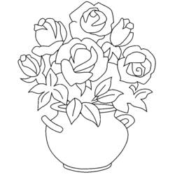 ぬりえページ: バラ (自然と季節) #161887 - 無料の印刷可能なぬりえページ