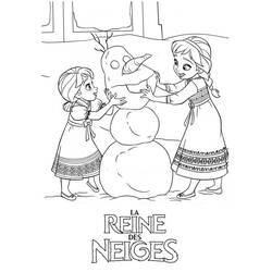 ぬりえページ: 雪だるま (自然と季節) #89391 - 無料の印刷可能なぬりえページ