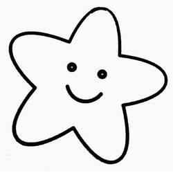 ぬりえ: 星 - 無料の印刷可能なぬりえページ