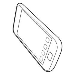 ぬりえページ: iPhoneとiPad (物) #191804 - 無料の印刷可能なぬりえページ