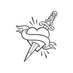 ぬりえページ: タトゥー (その他) #120949 - 無料の印刷可能なぬりえページ