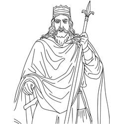 ぬりえ: クロヴィス - 無料の印刷可能なぬりえページ