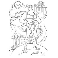 ぬりえページ: ヘラクレス (宗教と神話) #84157 - 無料の印刷可能なぬりえページ