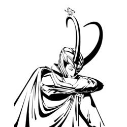 ぬりえ: 北欧神話 - 無料の印刷可能なぬりえページ