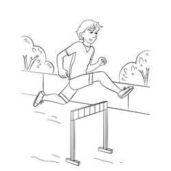ぬりえページ: 陸上競技 (スポーツ) #193800 - 無料の印刷可能なぬりえページ