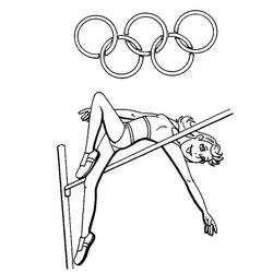 ぬりえページ: 陸上競技 (スポーツ) #193802 - 無料の印刷可能なぬりえページ