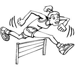 ぬりえページ: 陸上競技 (スポーツ) #193818 - 無料の印刷可能なぬりえページ