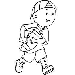 ぬりえ: ラグビー - 無料の印刷可能なぬりえページ