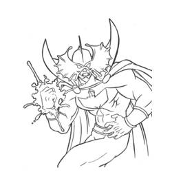 ぬりえページ: アクアマン (スーパーヒーローとスーパーヴィラン) #85009 - 無料の印刷可能なぬりえページ